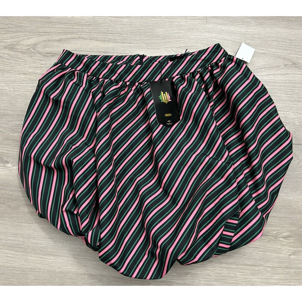 Wicked Skirt Women Striped Paul Tazewell Broadway Bubble Music Fantasy Size XXL